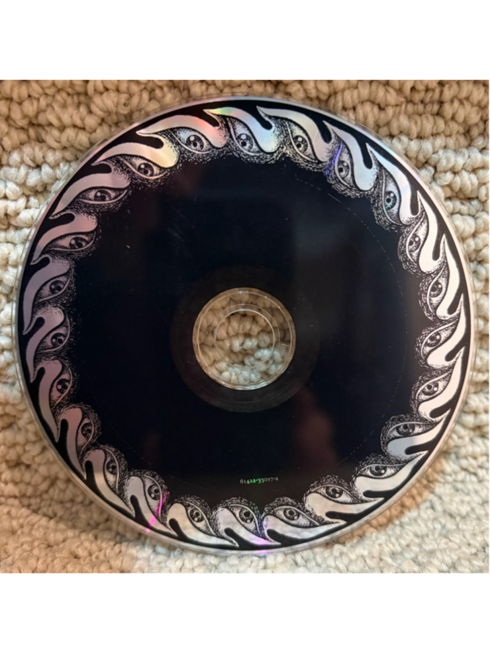 Unbranded Music CD Disc One Size Black and Silver